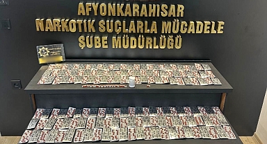 Afyonkarahisar'da Sokak Satıcılarına Yönelik Operasyonda Bir Şahıs Tutuklandı!