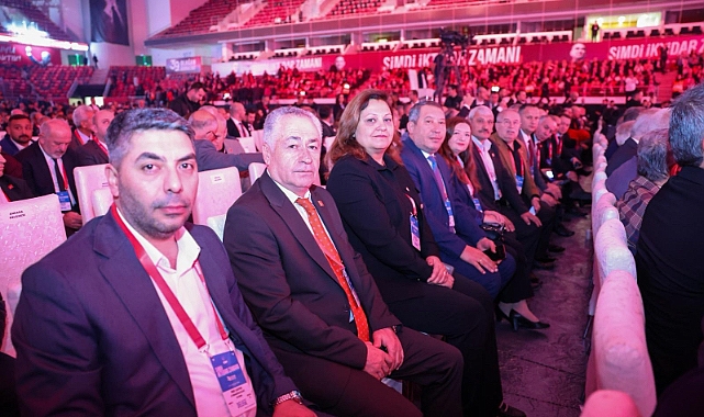 Cumhuriyet Halk Partisi’nin 39. Olağan Kurultayı’na Dinar’dan Katılım Sağladık