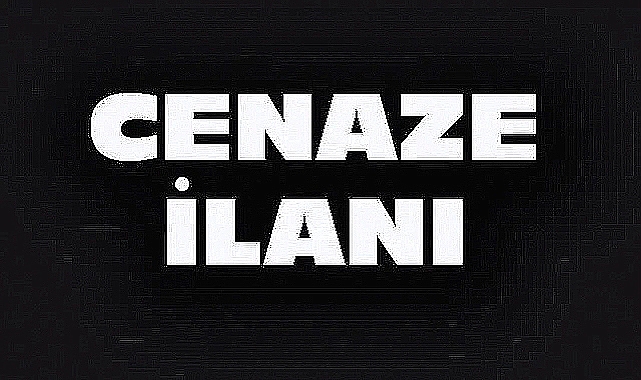 Dinar'da Cenaze İlanı