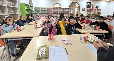 Dinar’da Örnek Proje Başladı: Öğrenciler Her Ay Bir Kitapla Kütüphanede Buluşuyor