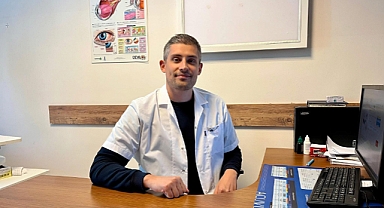 Dinar Devlet Hastanesi'nde Görevine Yeni Göz Hastalıkları Uzmanı Başladı