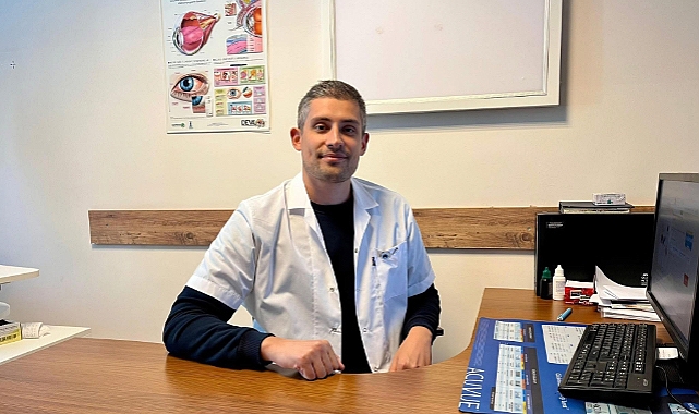 Dinar Devlet Hastanesi'nde Görevine Yeni Göz Hastalıkları Uzmanı Başladı