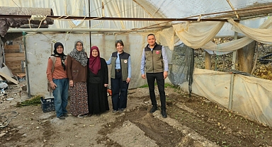 Kadın Çiftçilere Özel Salep Yetiştiriciliği Projesinde Fide Dağıtımı Yapıldı