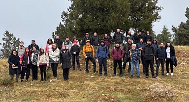 Dinar Doğa Sporları Grubu ve Sandıklı Doğa Sporları Grubu'nun Anma Etkinliği