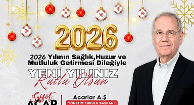 İş İnsanı Saffet Acar’dan Yeni Yıl Kutlama Mesajı