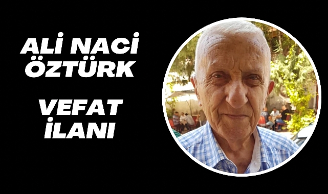 Dinar’da Cenaze İlanı