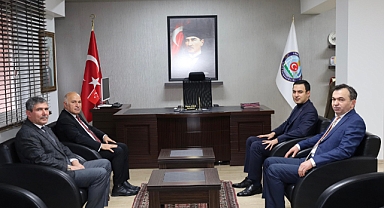 MEB Müfettişlerinden Kaymakam Hasan UĞUZ’a Ziyaret