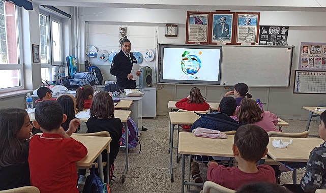 TEMA Vakfı Su Kardeşliği Projesi Şakir Ünver İlkokulu’nda..