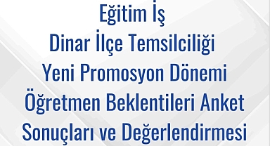 DİNAR’DA EĞİTİM EMEKÇİSİNİN İRADESİ MASAYA YANSIDI!