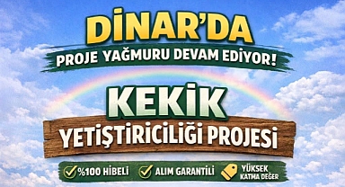 Dinar’da Kekik Yetiştiriciliği Projesi Başlıyor: Üreticiye %100 Hibe ve Alım Garantisi