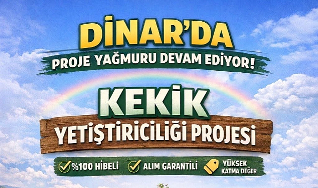 Dinar’da Kekik Yetiştiriciliği Projesi Başlıyor: Üreticiye %100 Hibe ve Alım Garantisi