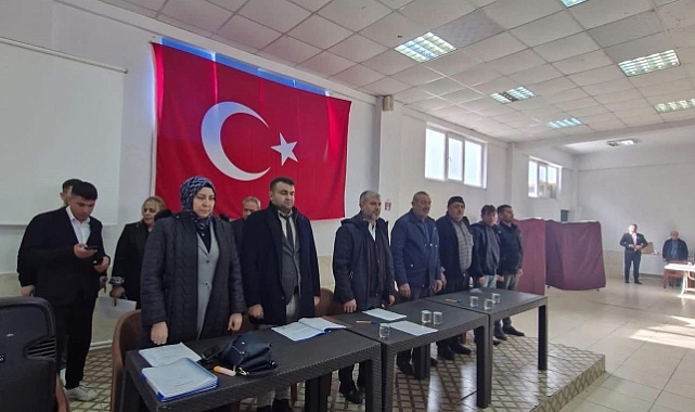 Tatarlı Esnaf ve Sanatkarlar Odasında Başkan Mustafa Batmaz Oldu