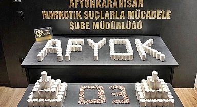 AFYON’DA ZEHİR TACİRLERİNE DARBE!