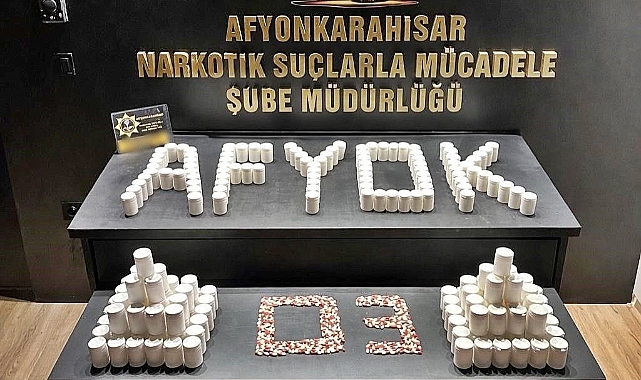 AFYON’DA ZEHİR TACİRLERİNE DARBE!