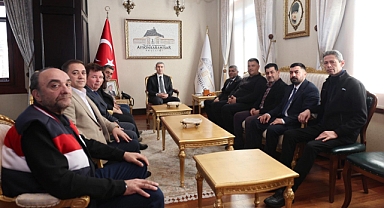 Afyonkarahisar Valisi Naci Aktaş'a Hayırlı Olsun Ziyareti