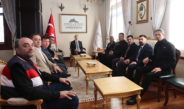 Afyonkarahisar Valisi Naci Aktaş'a Hayırlı Olsun Ziyareti