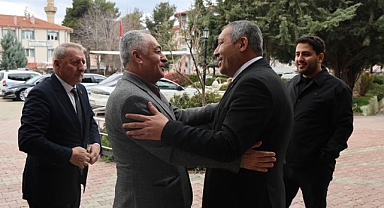 CHP Afyon İl Yönetiminden Belediye Başkanımız Veysel Topçu’ya Ziyaret