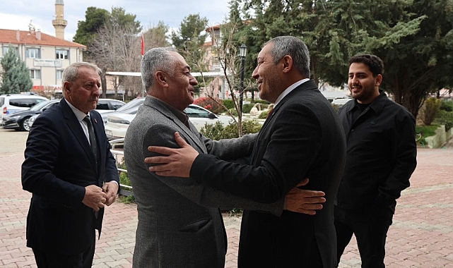 CHP Afyon İl Yönetiminden Belediye Başkanımız Veysel Topçu’ya Ziyaret