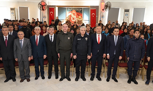 Dinar’da İstiklal Marşı’nın Kabulünün 105. Yılı Anıldı 