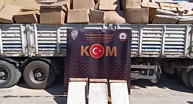 Emniyet Ekiplerinden Kaçak Makaron Operasyonu: 8 Milyon TL’lik Ürün Yakalandı