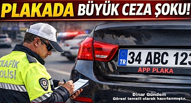 Trafikte Yeni Denetim: APP Plaka Kullananlar Dikkat!