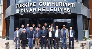 İl Genel Meclisinden Dinar Belediyesine Ziyaret