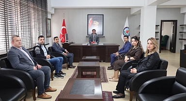 Kaymakam Vekili CANTEPE’ye Ziyaret