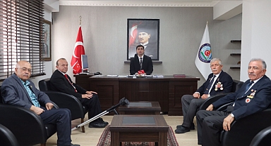 Şehit Aileleri ve Gazilerden Kaymakam Vekili CANTEPE’ye Ziyaret